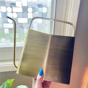 MODERN SPROUT Brass Watering Can